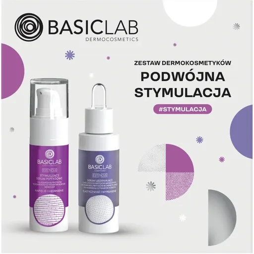BasicLab Dermocosmetics Double Stimulation dárková sada pro zpevnění pleti