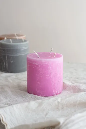 Svíčka Tekli Blok - Pink