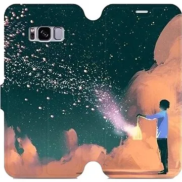 Flipové pouzdro na mobil Samsung Galaxy S8 - VA14P Postava s lampou (5903226174928)