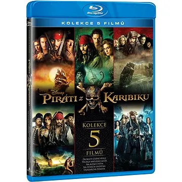 Piráti z Karibiku kolekce 1-5 (Blu-ray) - Blu-ray (D01544)
