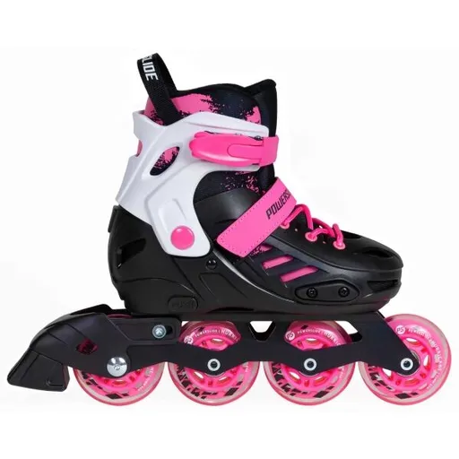 Powerslide DĚTSKÉ KOLEČKOVÉ BRUSLE POWERSLIDE KHAAN JUNIOR SQD PINK Dětské inline brusle, , velikost