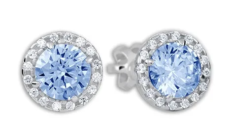 Soliter Úchvatné náušnice z bílého zlata se zirkony 239 001 00957 0700500