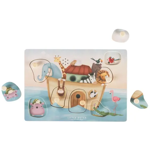 Vkládací puzzle se zvukem Noemova archa