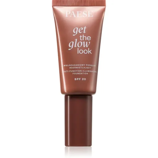 Paese Get The Glow Look Illuminating Foundation lehký make-up s rozjasňujícím účinkem SPF 20 odstín 2N Sand Beige 30 ml