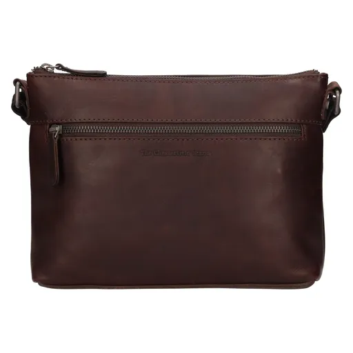 Dámská kožená crossbody kabelka The Chesterfield Brand Durban - hnědá