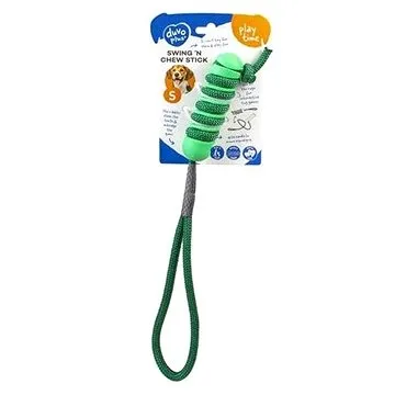 DUVO+ Válec na provázku 2v1 zelený 12,2 × 3,2 × 3,2 cm (5414365356378)