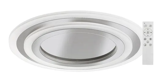 Rabalux Chromové stropní LED svítidlo Taneli2 kulaté 450mm 56W 71315