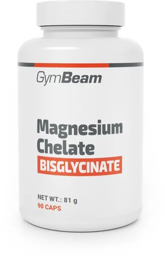 GymBeam Hořčík chelát (bisglycinát), 90 kapslí
 (8588007275390)