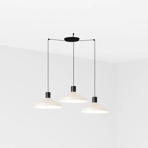 FARO KOMBO 400 závěsné svítidlo, béžová, 3L