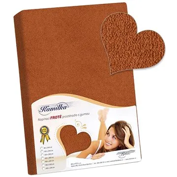 Bellatex Froté - 200 × 220 cm - hnědá (323)