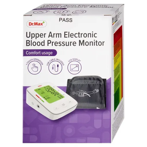 Dr. Max Blood Pressure Monitor Basic tlakoměr 1 ks