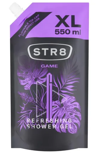STR8 Game - sprchový gel - náhradní náplň 550 ml