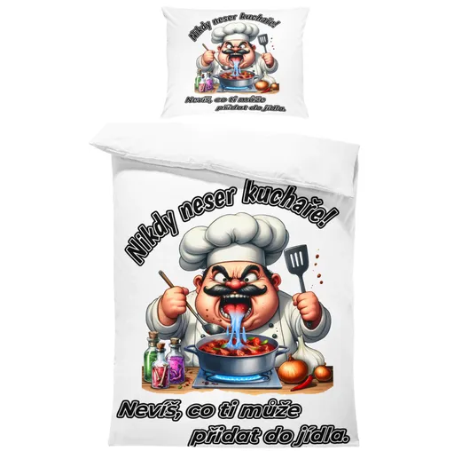 Povlečení Neser kuchaře (Rozměr : 1x140/220 + 1x90/70)