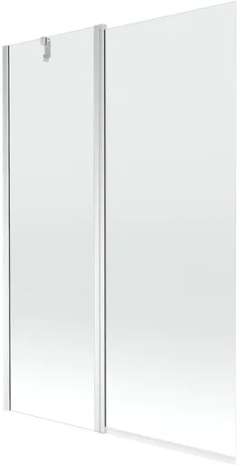 MEXEN Flip vanová zástěna 1-křídlo 120x150, transparent, chrom 894-120-101-01-00