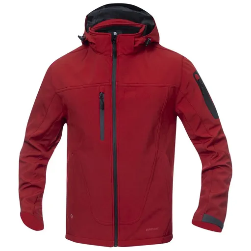 Ardon Zimní pánská softshellová bunda Spirit Winter - Červená | 2XL