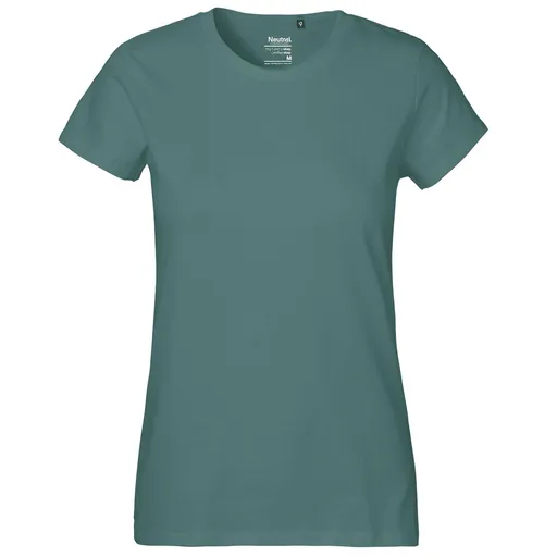 Neutral Dámské tričko Classic z organické Fairtrade bavlny - Teal | 2XL