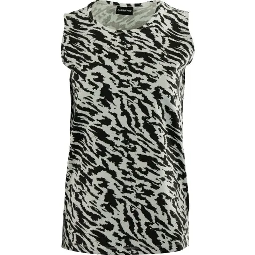 ALPINE PRO XIARA Dámské tílko, šedá, velikost