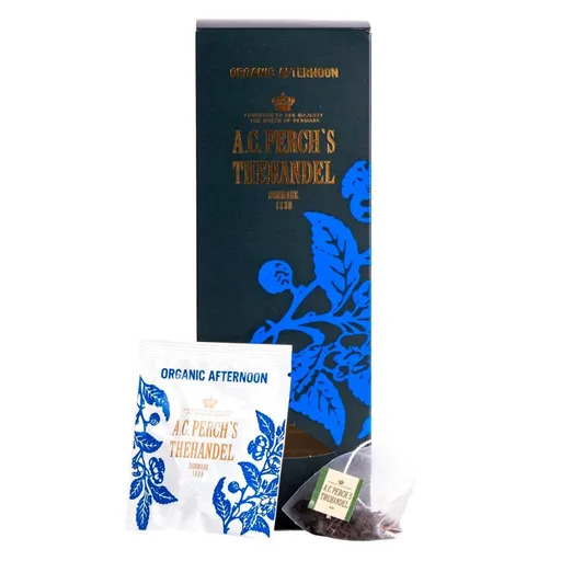Černý čaj ORGANIC AFTERNOON, 25 čajových sáčků, A.C. Perch's Thehandel