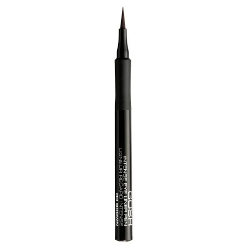 GOSH COPENHAGEN Intense Eye Liner tekutá linka - 03 Brown