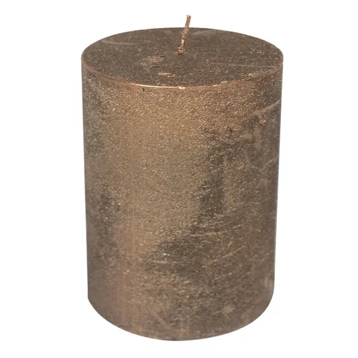 Svíčka velká měděná - Ø10*20cm Mars & More