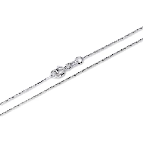 Soliter Dětský řetízek z bílého zlata Kostka/Venezia 271 115 00218 07 36 cm