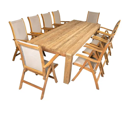 DEOKORK Teaková sestava FLOSS DIVA