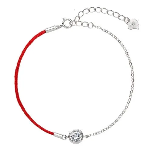 Evolution Group - Pavona Stříbrný náramek se zirkonem 13004.3