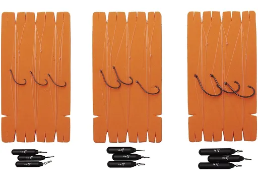 Savage gear návazce dropshot rig kits 3 ks - 0,30 mm 6 kg 2/0