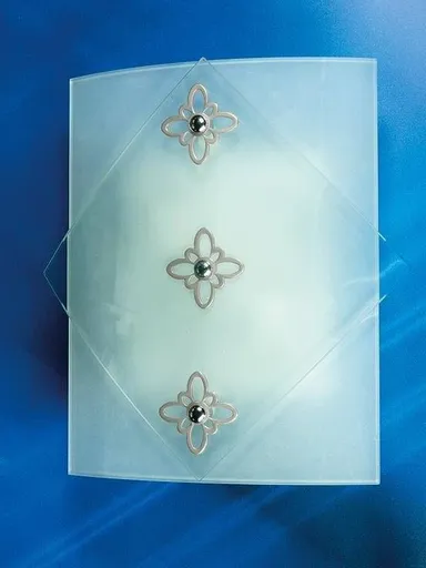 Stropní svítidlo Candelux Donna 2X40W E27 stříbrné