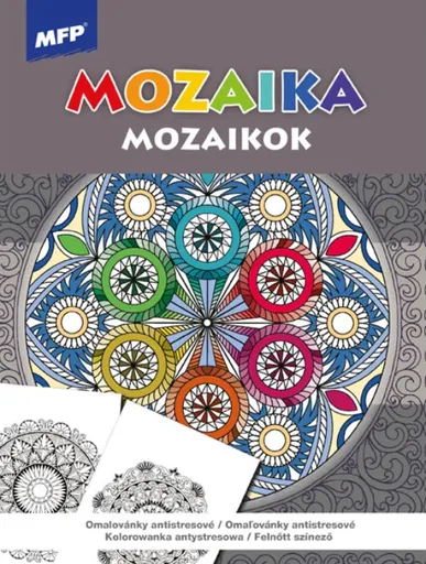 Omalovánky antistresové Mozaika