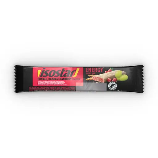 Isostar Energy sport bar brusinka energetická tyčinka 40 g