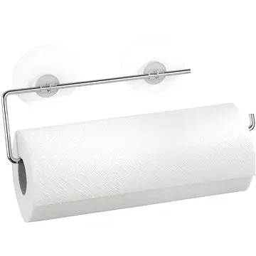 WENKO BEZ VRTÁNÍ StaticLoc - Držák na papírové ubrousky, kovově lesklý (z53130100)