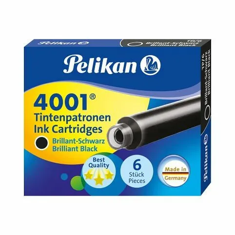 Pelikan - Bombičky inkoustové briliantní černá