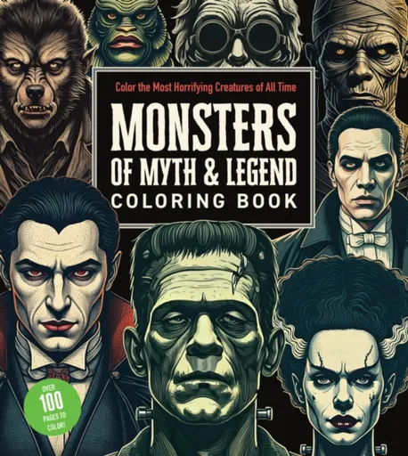 Monsters of Myth and Legend Coloring Book - Editors of Chartwell Books