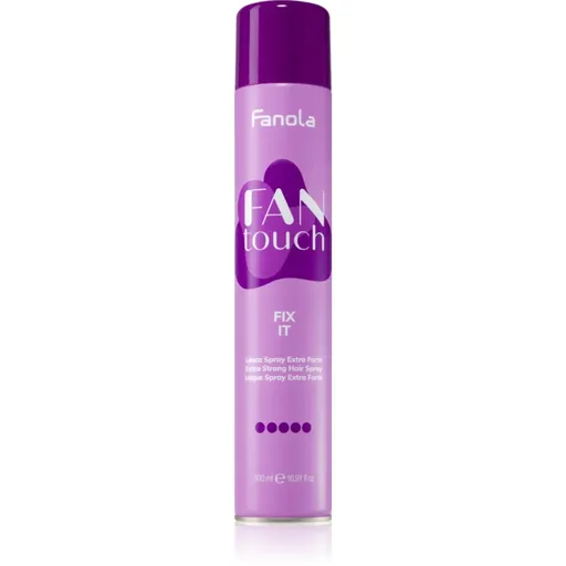 Fanola FAN touch FIX IT lak na vlasy s extra silnou fixací 500 ml