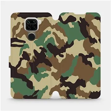 Flipové pouzdro na mobil Xiaomi Redmi Note 9 - V111P Maskáče (5903516288472)