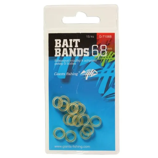 Giants Fishing Silikonové kroužky Bait Bands - 4,8mm / 15ks,Giants Fishing Silikonové kroužky Bait Bands - 4,8mm / 15ks
