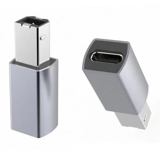 PremiumCord USB redukce USB C - USB2.0 B (F/M)