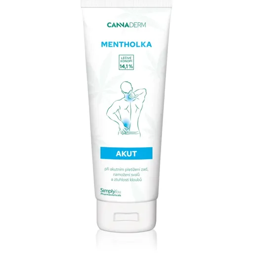 Cannaderm Mentholka AKUT chladivý masážní gel 125 ml