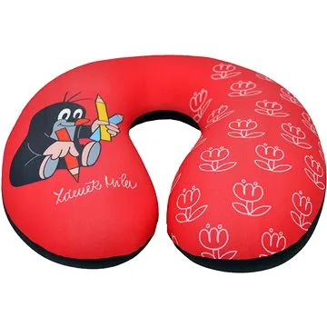 Zákrčník 23x24cm Krtek, červený (8590121503693)