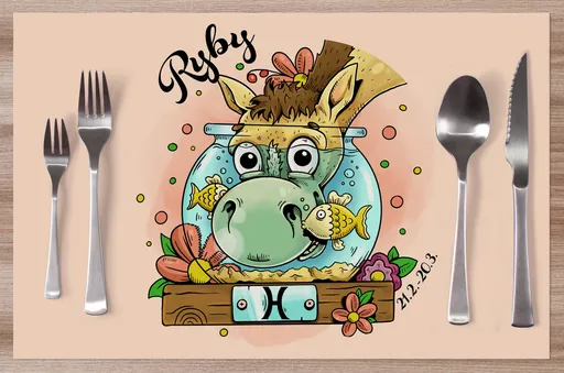Prostírání Koňská znamení – ryby