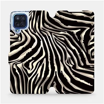 Flipové pouzdro na mobil Samsung Galaxy M12 - VA31P Zebří vzor (5903516735570)