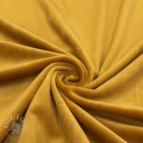 Samet VELVET STRETCH ochre