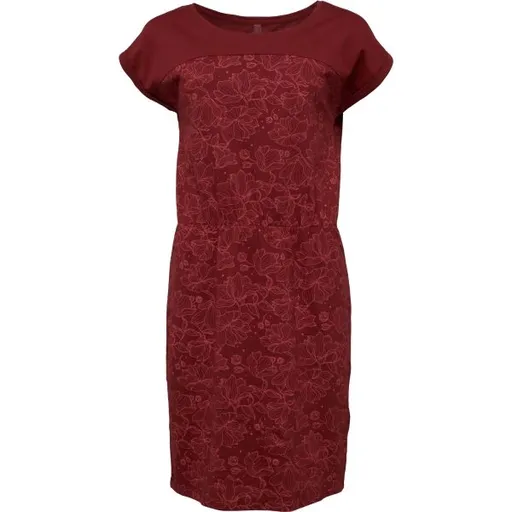 Willard INANNA Dámské šaty, vínová, velikost