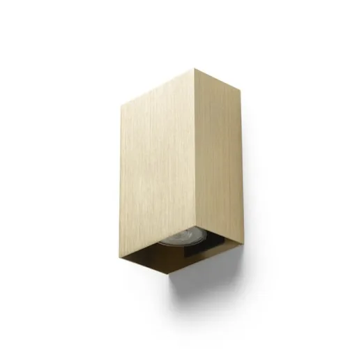 RED - DESIGN RENDL RENDL CAPRI RC nástěnné svítidlo česaná mosaz 230V GU10 2x9W R14417