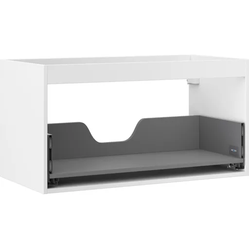 MEXEN Box-A skříňka pro umyvadlo 90, 1 šuplík, bílá mat 91AX0-0900-470-1-01