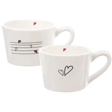 ORION Hrnek ker. SRDÍČKA 0,23 l 2 ks (128864)