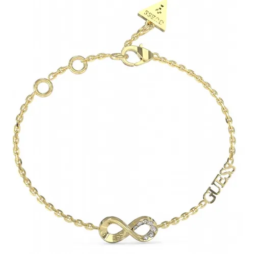 Guess Nadčasový pozlacený náramek Endless Dream JUBB03270JWYG 21 cm