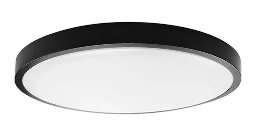 LED Solution Černé přisazené LED svítidlo kulaté 295mm 24W IP44 Premium Barva světla: Teplá bílá 76361-24