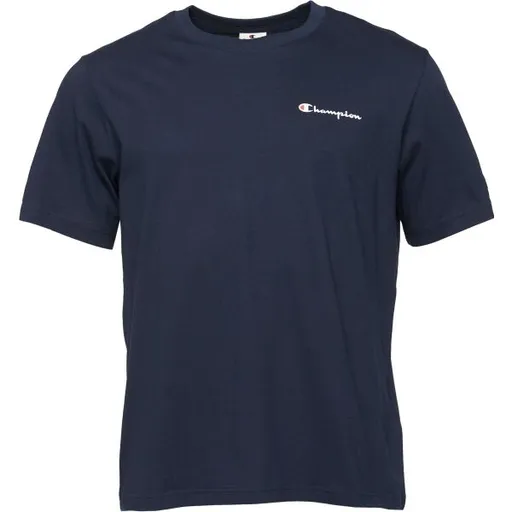 Champion SCRIPT SHOP Pánské tričko, tmavě modrá, velikost